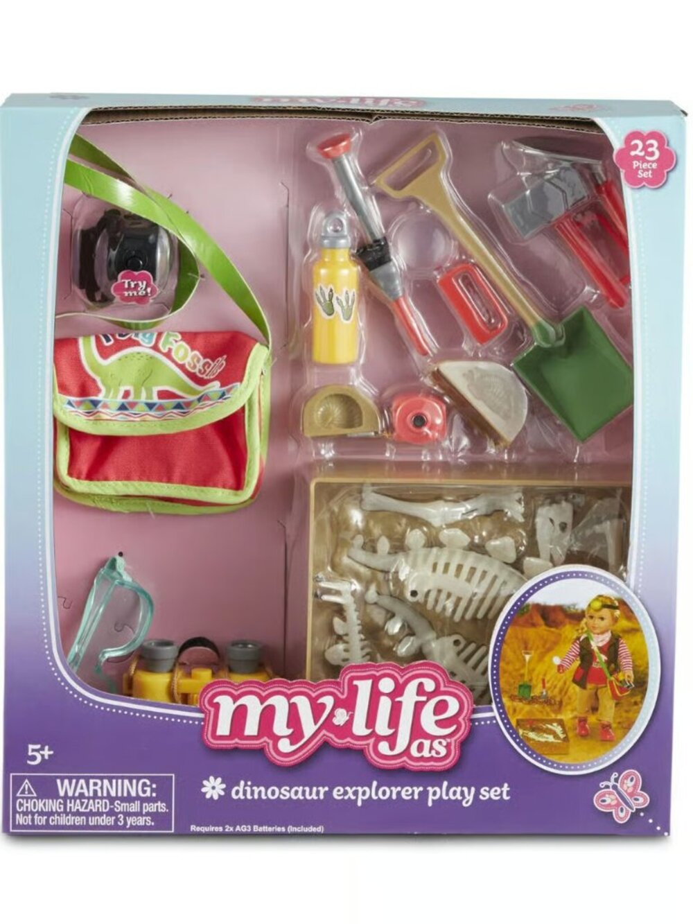 My Life As Dinosaur Explorer Play Set with 23 Pieces - New / Sealed